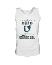 GEORGIA GIRL LIFE TOOK TO OHIO Unisex Tank tile