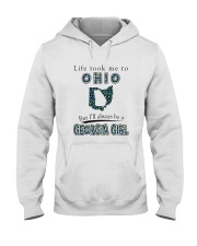 GEORGIA GIRL LIFE TOOK TO OHIO Hooded Sweatshirt tile