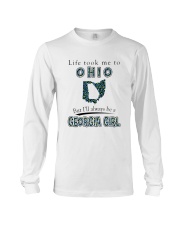GEORGIA GIRL LIFE TOOK TO OHIO Long Sleeve Tee tile