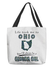 GEORGIA GIRL LIFE TOOK TO OHIO All-Over Tote tile