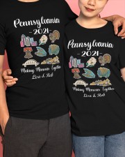 Personalized Name Pennsylvania 2021 Making Memories Together Classic T-Shirt apparel-classic-tshirt-lifestyle-front-120