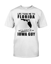 IOWA GUY LIFE TOOK TO FLORIDA Classic T-Shirt tile