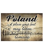 POLAND A PLACE YOUR HEART REMAINS 24x16 Poster front