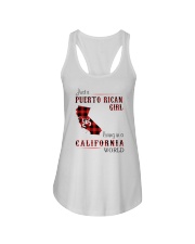 PUERTO RICAN GIRL LIVING IN CALIFORNIA WORLD Ladies Flowy Tank thumbnail