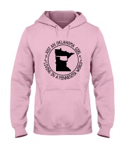 OKLAHOMA GIRL LIVING IN A MINNESOTA WORLD Hooded Sweatshirt thumbnail