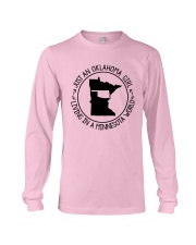 OKLAHOMA GIRL LIVING IN A MINNESOTA WORLD Long Sleeve Tee thumbnail