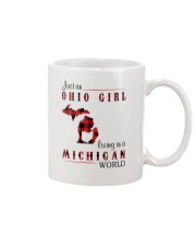 OHIO GIRL LIVING IN MICHIGAN WORLD Mug thumbnail