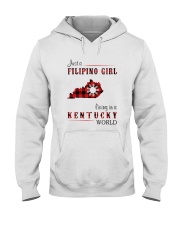 FILIPINO GIRL LIVING IN KENTUCKY WORLD Hooded Sweatshirt tile