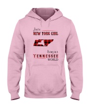 NEW YORK GIRL LIVING IN TENNESSEE WORLD Hooded Sweatshirt thumbnail