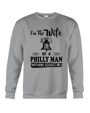 I'M THE WIFE OF A PHILLY MAN Crewneck Sweatshirt thumbnail
