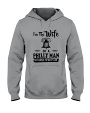I'M THE WIFE OF A PHILLY MAN Hooded Sweatshirt thumbnail