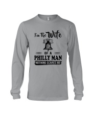 I'M THE WIFE OF A PHILLY MAN Long Sleeve Tee thumbnail