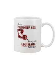CALIFORNIA GIRL LIVING IN LOUISIANA WORLD Mug thumbnail