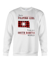 FILIPINO GIRL LIVING IN SOUTH DAKOTA WORLD Crewneck Sweatshirt tile