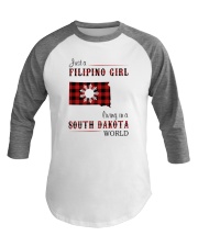 FILIPINO GIRL LIVING IN SOUTH DAKOTA WORLD Baseball Tee tile