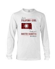 FILIPINO GIRL LIVING IN SOUTH DAKOTA WORLD Long Sleeve Tee tile