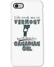 CANADIAN GIRL LIFE TOOK TO VERMONT Phone Case tile