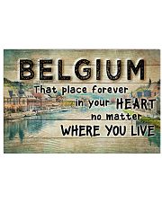 BELGIUM THAT PLACE FOREVER IN YOUR HEART 17x11 Poster front