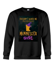 I'm The Crazy Minnesota Girl Crewneck Sweatshirt tile