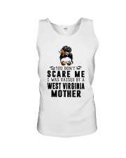 I WAS RAISED BY A WEST VIRGINIA MOTHER Unisex Tank thumbnail
