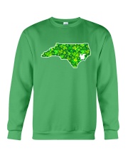 North Carolina Clover Map Crewneck Sweatshirt tile