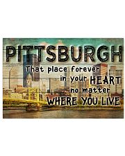 PITTSBURGH THAT PLACE FOREVER IN YOUR HEART 24x16 Poster front