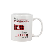 WYOMING GIRL LIVING IN KANSAS WORLD Mug thumbnail