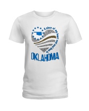 A PIECE OF MY HEART AND SOUL LIVES IN OKLAHOMA Ladies T-Shirt front