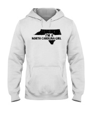 North Carolina Girl Map Hooded Sweatshirt tile