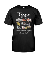 Personalized Name Texas 2021 Making Memories Together Classic T-Shirt front