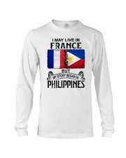 LIVE IN FRANCE BEGAN IN PHILIPPINES Long Sleeve Tee thumbnail