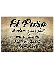 EL PASO A PLACE YOUR HEART REMAINS Horizontal Poster tile