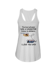 PUERTO RICO OKLAHOMA THE LOVE DAD AND DAUGHTER Ladies Flowy Tank tile