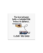 PUERTO RICO OKLAHOMA THE LOVE DAD AND DAUGHTER Square Magnet tile