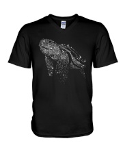 Turtle Sparkling V-Neck T-Shirt tile