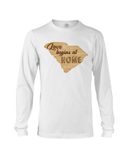 South Carolina Love Begins At Home Long Sleeve Tee tile