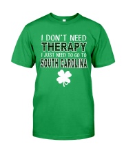 South Carolina Don't Need Therapy Classic T-Shirt front