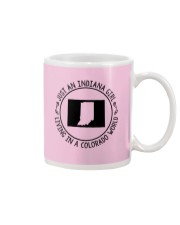 INDIANA GIRL LIVING IN COLORADO WORLD Mug thumbnail