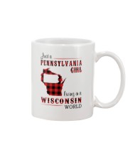 PENNSYLVANIA GIRL LIVING IN WISCONSIN WORLD Mug thumbnail