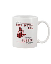 NOVA SCOTIA GIRL LIVING IN QUEBEC WORLD Mug thumbnail