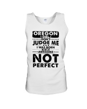 Oregon Girl Don't Judge Me Unisex Tank tile