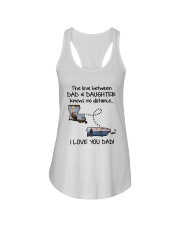 PUERTO RICO LOUISIANA THE LOVE DAD AND DAUGHTER Ladies Flowy Tank tile