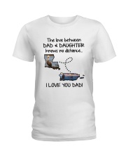 PUERTO RICO LOUISIANA THE LOVE DAD AND DAUGHTER Ladies T-Shirt tile