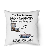 PUERTO RICO LOUISIANA THE LOVE DAD AND DAUGHTER Indoor Pillow tile
