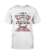 Peru A Fire In My Soul Classic T-Shirt tile