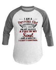 Peru A Fire In My Soul Baseball Tee tile