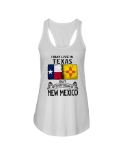 LIVE IN TEXAS BUT MY STORY BEGAN IN NEW MEXICO Ladies Flowy Tank thumbnail