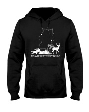 Mississippi It's Where My Story Begins Hooded Sweatshirt tile