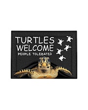 Turtles Welcome People Tolerated Pillow Sham tile