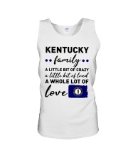 Kentucky Family A Little bit Of Crazy Unisex Tank tile